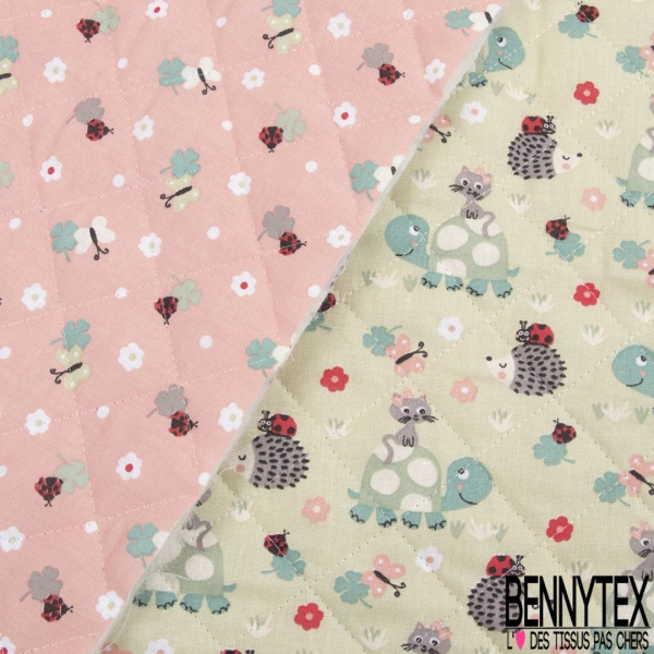 WolinTek 42 PCS 25cm * 25cm Mixtes Textile Imprimé Floral Tissu de Coton Carrés Couture Quilting