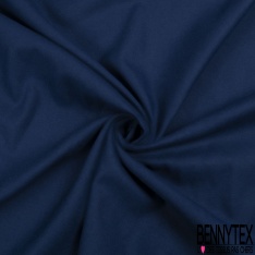 Coton chemise de bûcheron gratté tissé teint motif petit chevron ton sur ton bleu indigo