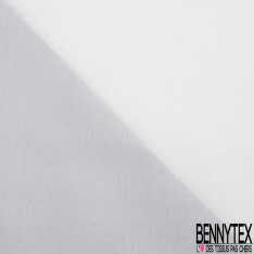 Pongé de soie un rose blanc hivernal