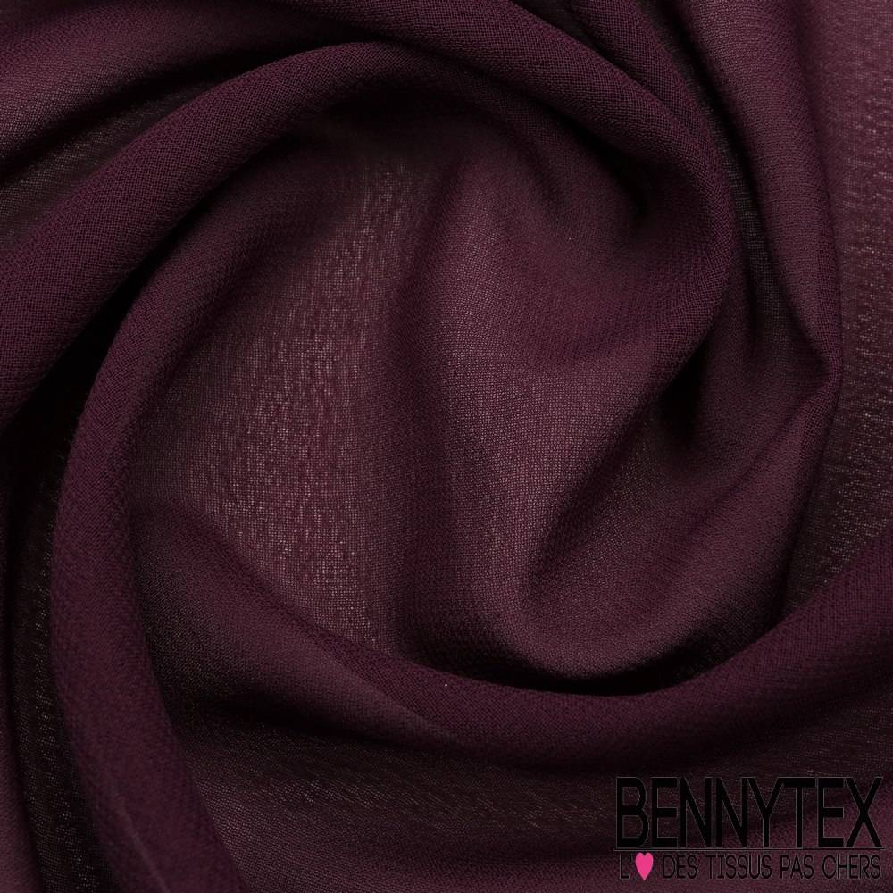 Mousseline Polyester Cr P Gamme Kenza Couleur Aubergine Bennytex Mousseline Polyester Cr P Gamme Kenza Couleur Aubergine Bennytex