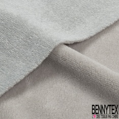 Eponge Serviette Bambou bi colore recto ardoise verso gris clair