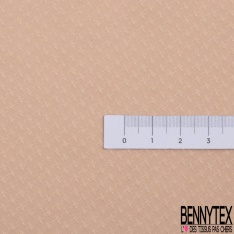 Microfibre lingerie lurex argent motif chevron verticale ton sur ton blanc optique