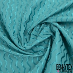 Jacquard d'ameublement motif rayure triangulaire verticale blanc optique fond mastique