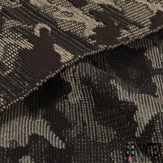 Jacquard coton polyester motif bande horizontale géométrique amérindienne