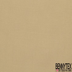 Twill de soie viscose uni taupe foncé