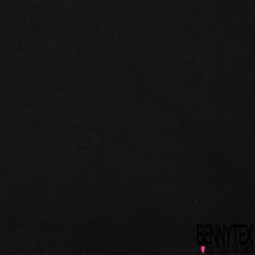 Voile fibranne viscose uni noir