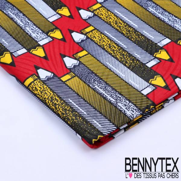 Wax Africain N°103 : Crayon Wax Africain N°103 : Crayon
