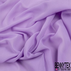 Mousseline georgette polyester uni fushia