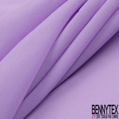 Mousseline georgette polyester uni fushia