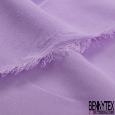 Mousseline georgette polyester uni fushia