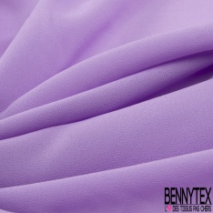 Mousseline georgette polyester uni fushia