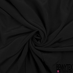 Crêpe viscose uni rouge mandarin