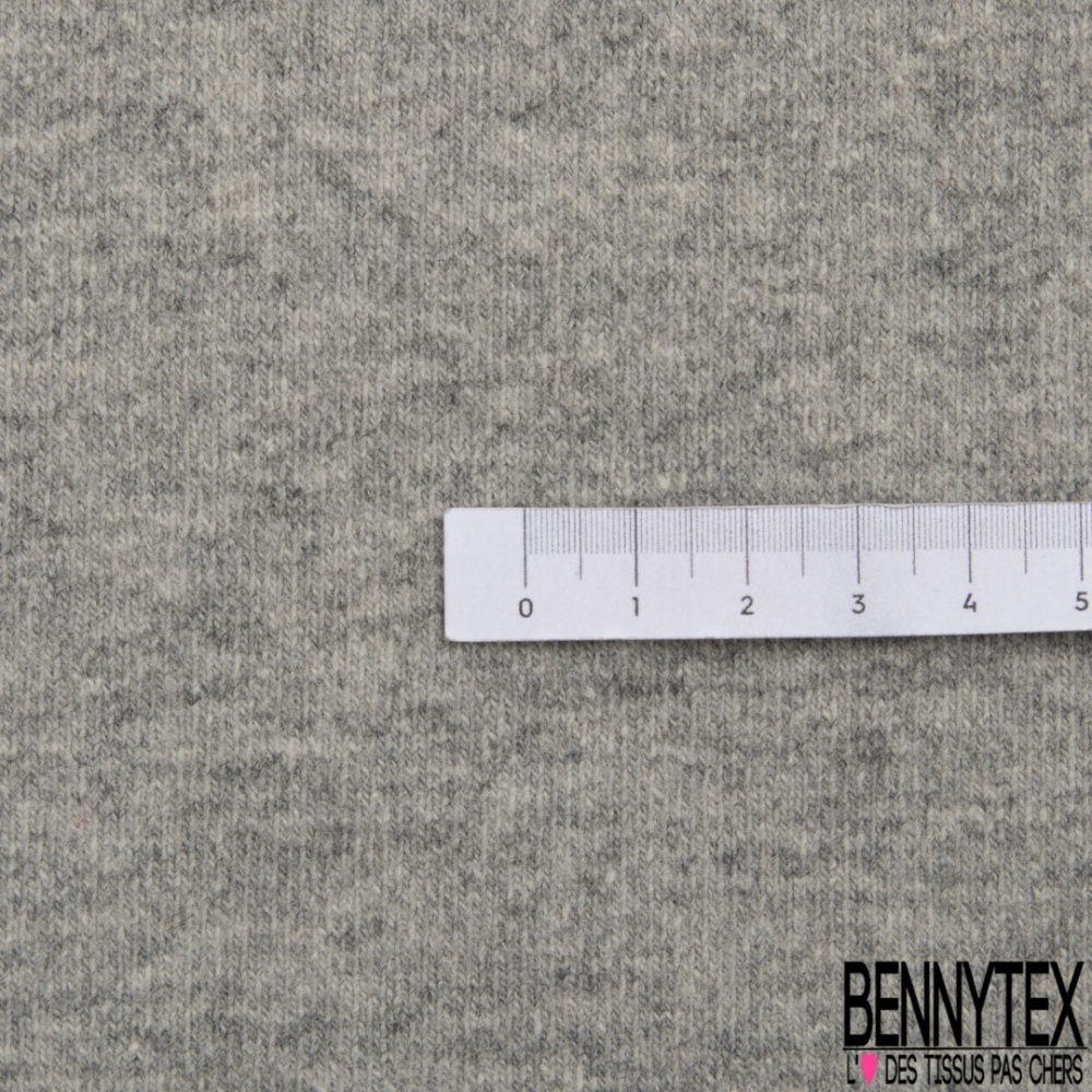 Laine Double Face Molleton Néoprène Sable Perle Bennytex vente de