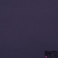 Crêpe jersey polyester élasthanne imprimé rayure horizontale écru rose primevère