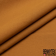 Crêpe viscose satiné uni noir