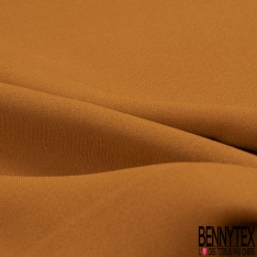 Crêpe viscose satiné uni noir