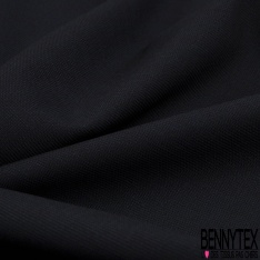 Laine froide tailleur mini damier ton sur ton noir