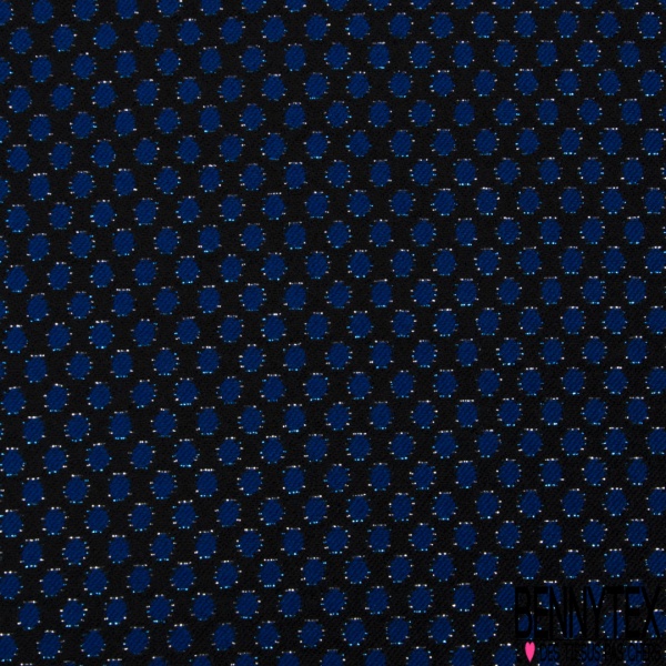 Brocart tissé rayure coeur orange givré lurex noisette horizontale fond noir