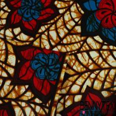 Wax Africain N°191: Motif Inca Multicolore