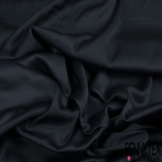 Satin viscose imprimé digital grande fleur naïve crème fond artichaud