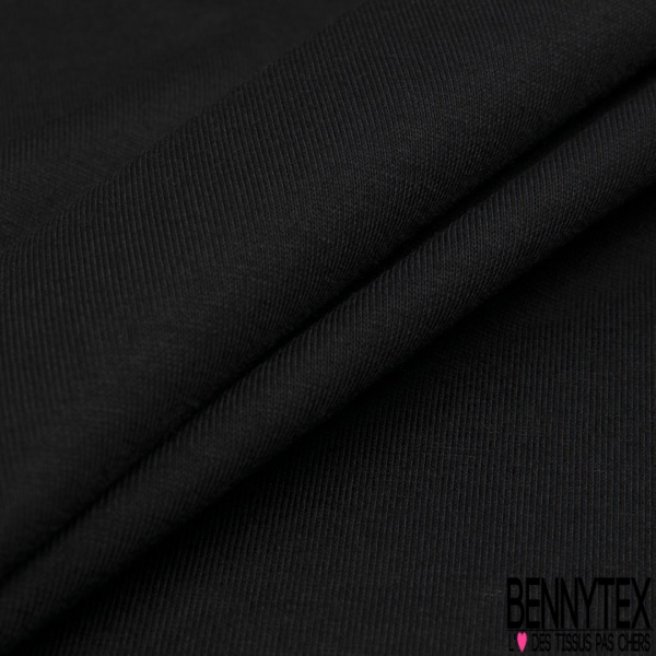 Jersey polyester gratté uni sable