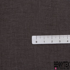 Coupon 3m mousseline georgette uni coquille d'oeuf
