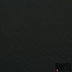 Double Crêpe viscose uni noir