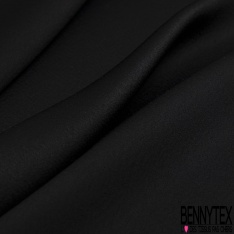 Crêpe Polyester envers satiné fluide limousine