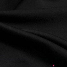 Crêpe Polyester envers satiné fluide limousine
