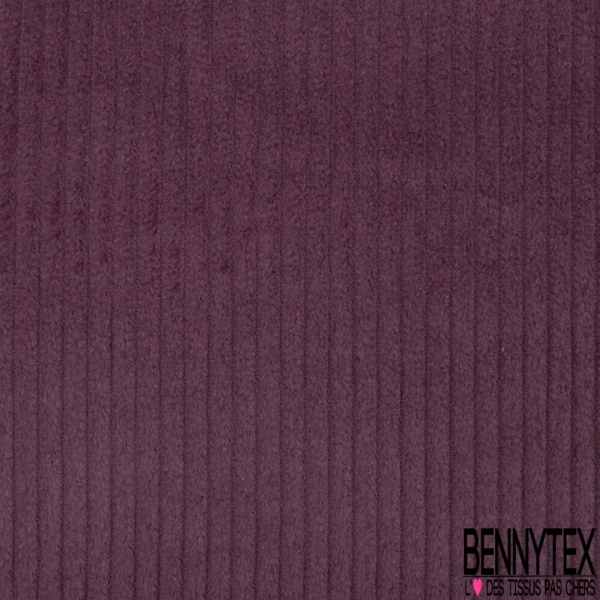 Velours Coton Côtelé Violet
