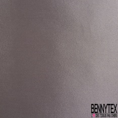 Crêpe viscose fluide lamé viscose orchidée verso argent