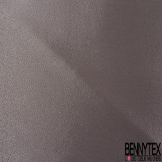 Crêpe viscose fluide lamé viscose orchidée verso argent