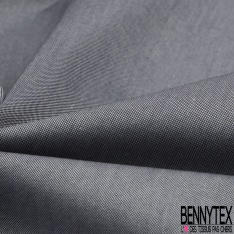 Toile coton chiné blanc optique aztèque