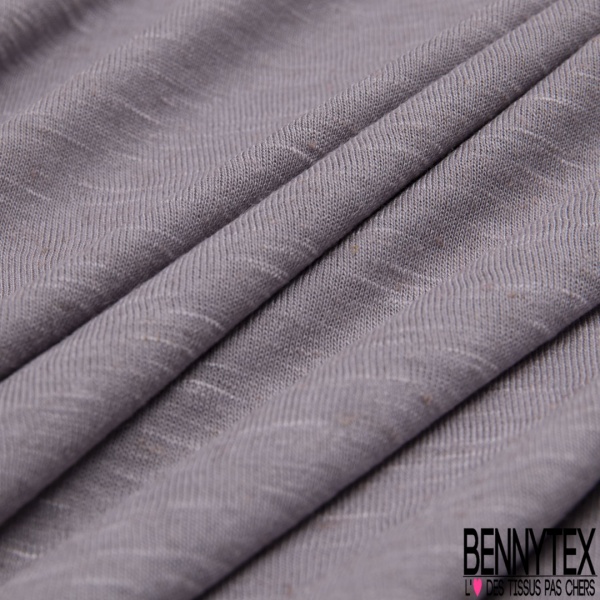Jersey viscose uni rouge mandarin