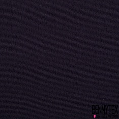 Double crêpe Morgan élasthanne viscose noir