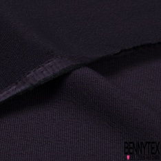 Double crêpe Morgan élasthanne viscose noir