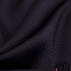 Double crêpe Morgan élasthanne viscose noir