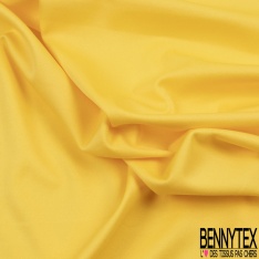 Crêpe jersey polyester élasthanne uni citron