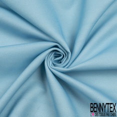 Stretch Polyamide Tissé teint motif Ptite feuille noir pailleté fond Indigo pailleté