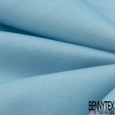 Stretch Polyamide Tissé teint motif Ptite feuille noir pailleté fond Indigo pailleté