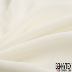 Crêpe viscose uni corbeau