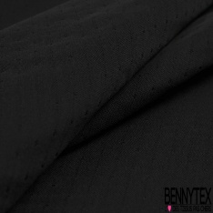 Crêpe viscose uni blanc cassé