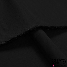 Crêpe viscose uni blanc cassé