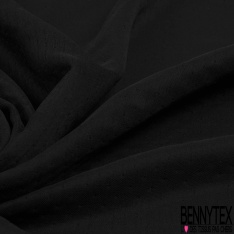 Crêpe viscose uni blanc cassé