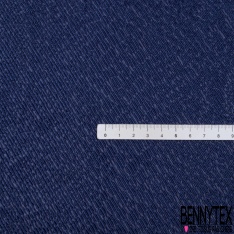 Jacquard viscose créateur texturé 3D tâche marine fond lavande envers noir petite laize