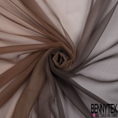 Mousseline de soie tie and die vert d'eau rose bonbon mastique