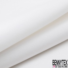 Taffetas mikado polyester sergé beige pastel