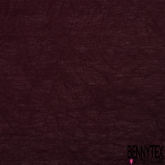 Jersey polyester gratté uni noir