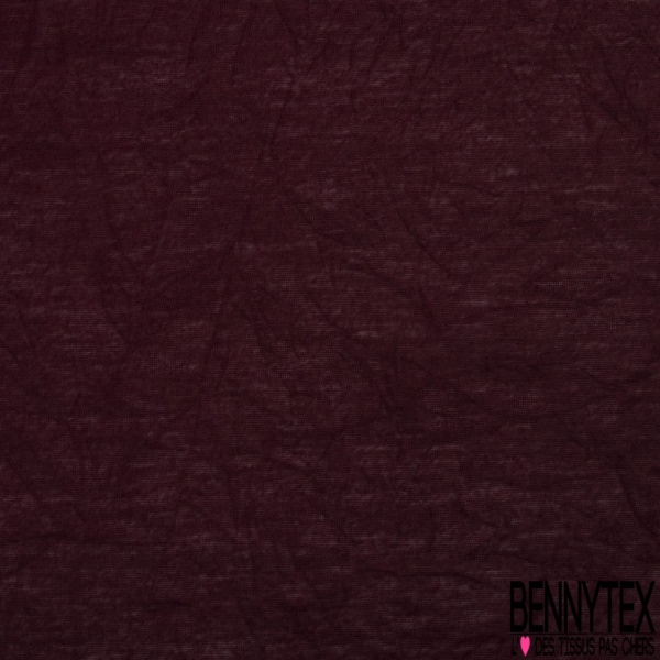 Jersey polyester gratté uni noir