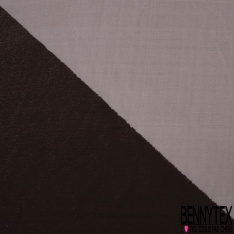 Mousseline de soie uni rose trémière